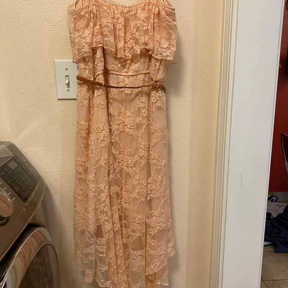 Salmon/pink dress - Picture 8 of 9